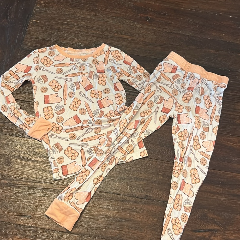 Baking Themed Bamboo Two Piece Matching Pj Set
